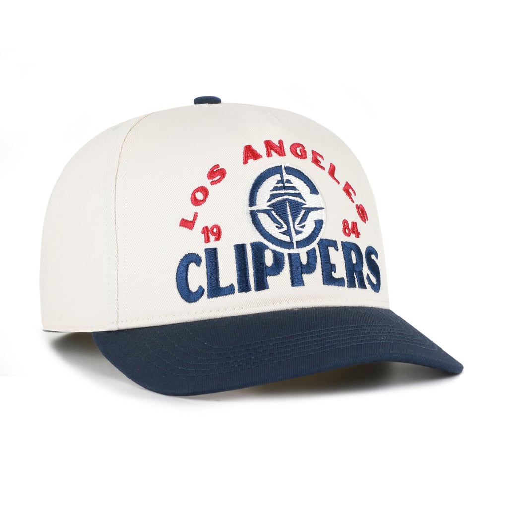 LA Clippers '47 Arcitext Hitch Adjustable Hat - Natural