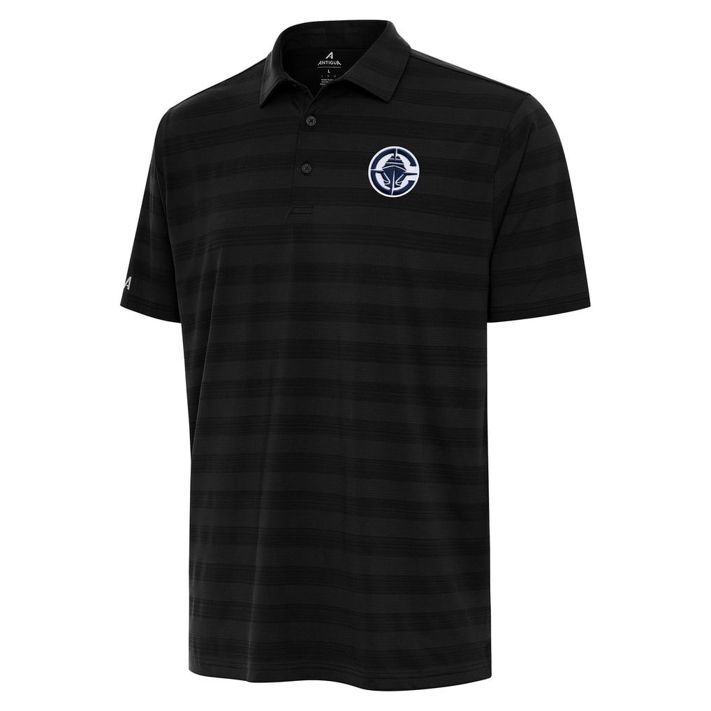  LA Clippers Antigua Tunnel Polo - Black