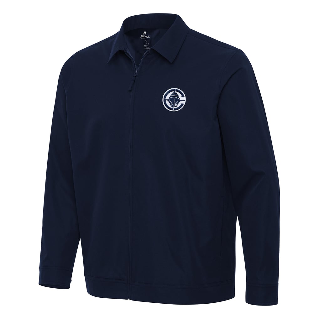  LA Clippers Antigua Pivot Full-Zip Jacket - Navy