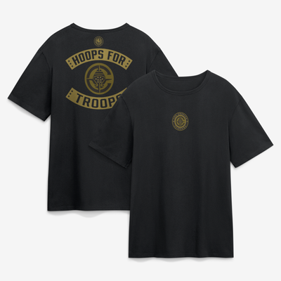 LA Clippers Hoops For Troops T-Shirt - Black