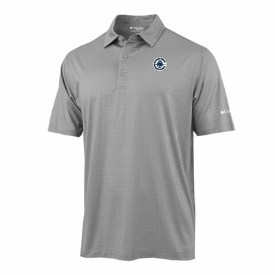 LA Clippers Columbia Pacer Polo - Gray