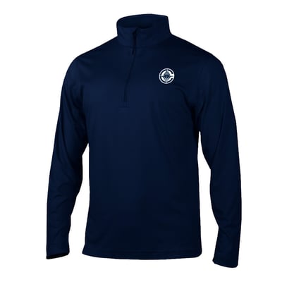 LA Clippers Columbia Fairway Break Quarter-Zip Pullover - Navy