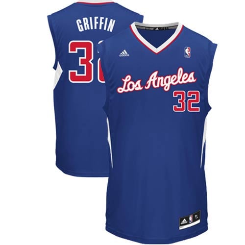 Mens LA Clippers Blake Griffin adidas Royal Blue Replica Alternate