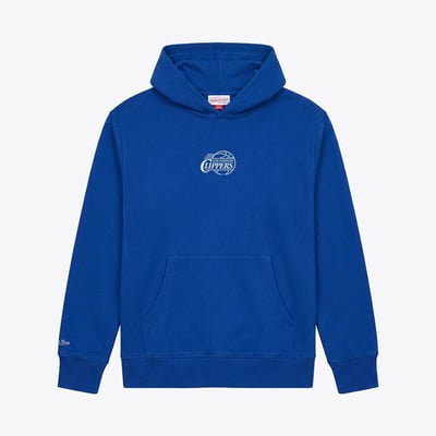 LA Clippers Mitchell & Ness Core Fleece Hoodie - Royal
