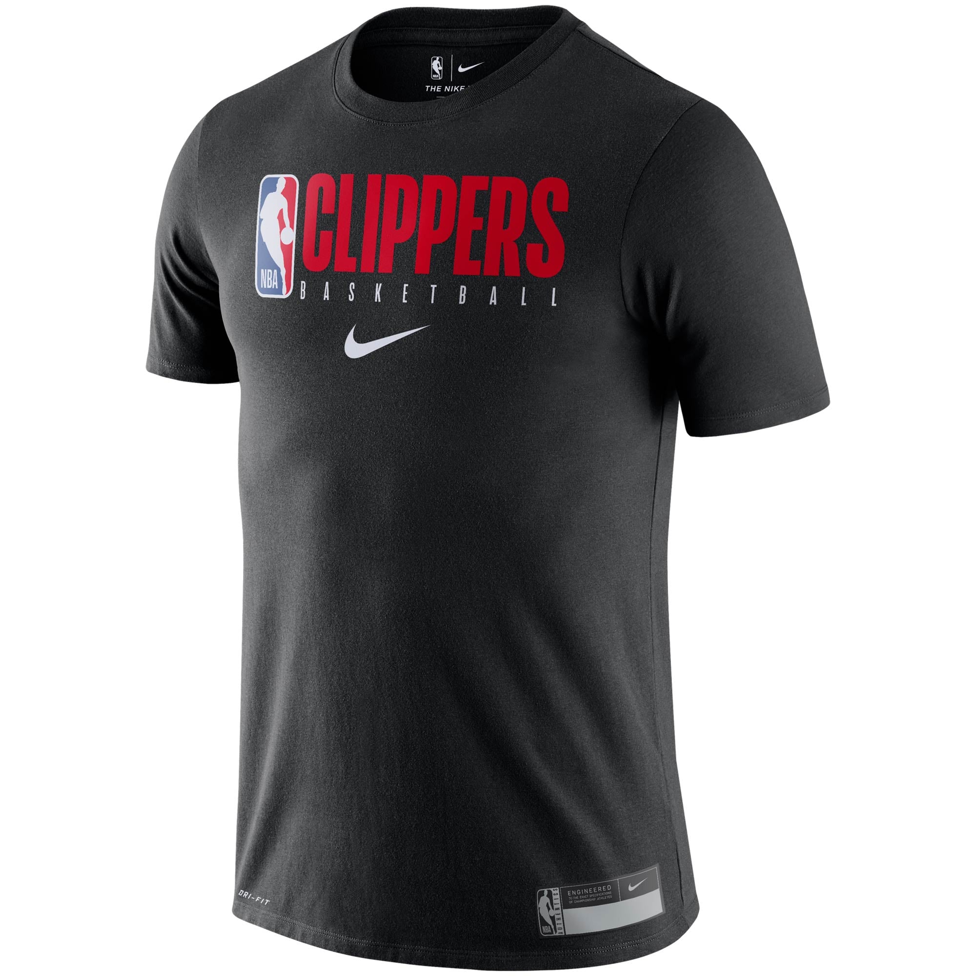 Men's LA Clippers Nike Black Essential Practice Performance T-Shirt
