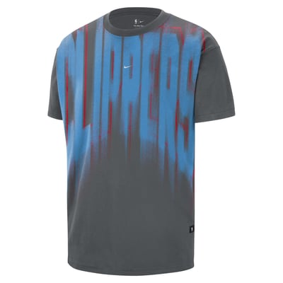 LA Clippers Nike 2026/27 Standard Issue Team Anthem T-Shirt - Gray