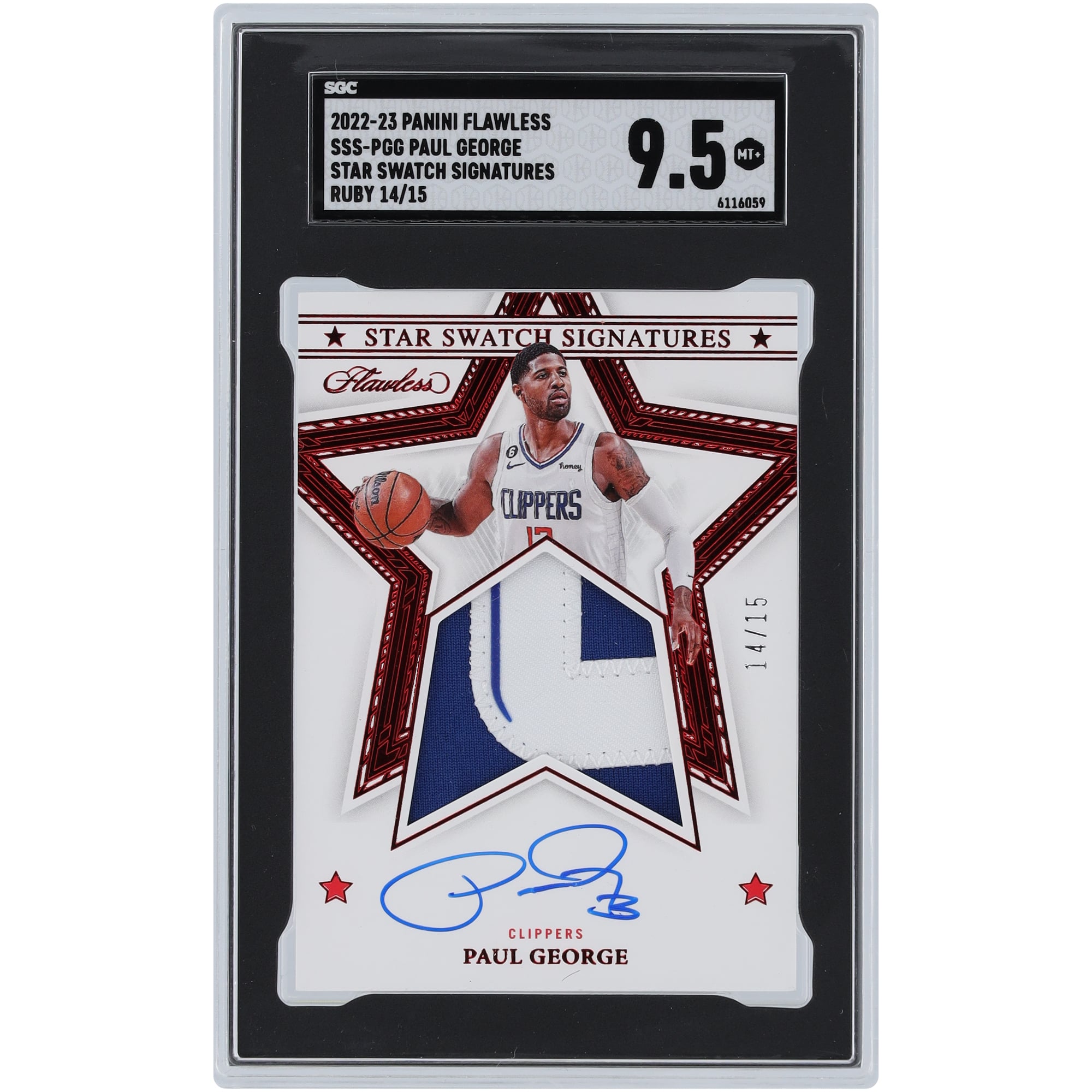 11/12 Goalrilla Paul George Autograph Card /149