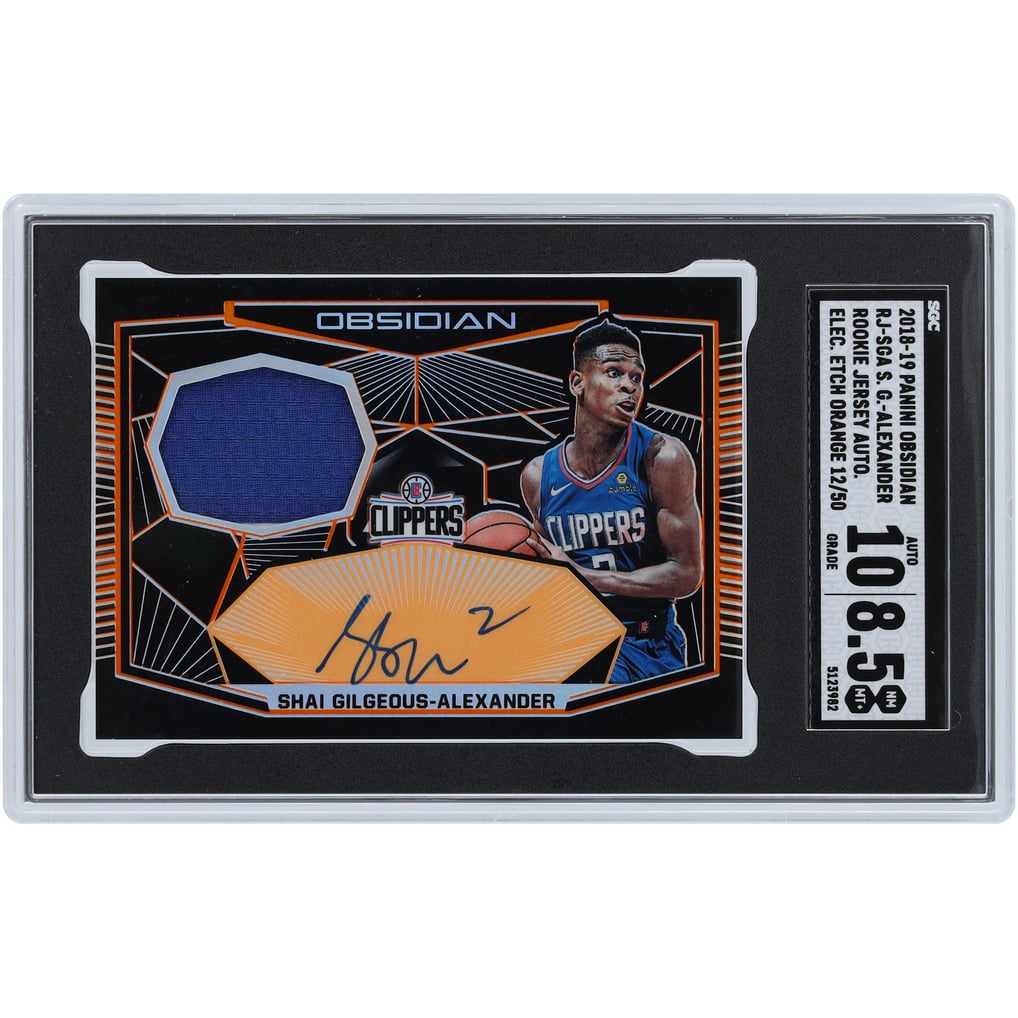 Shai Gilgeous-Alexander LA Clippers Autographed 2018-19 Panini 