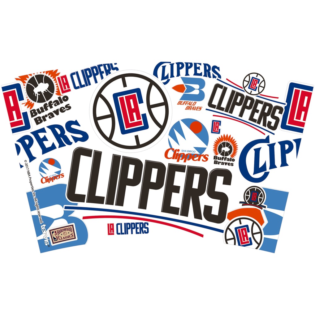 LA Clippers Tervis Four-Pack 16oz. Classic Tumbler Set
