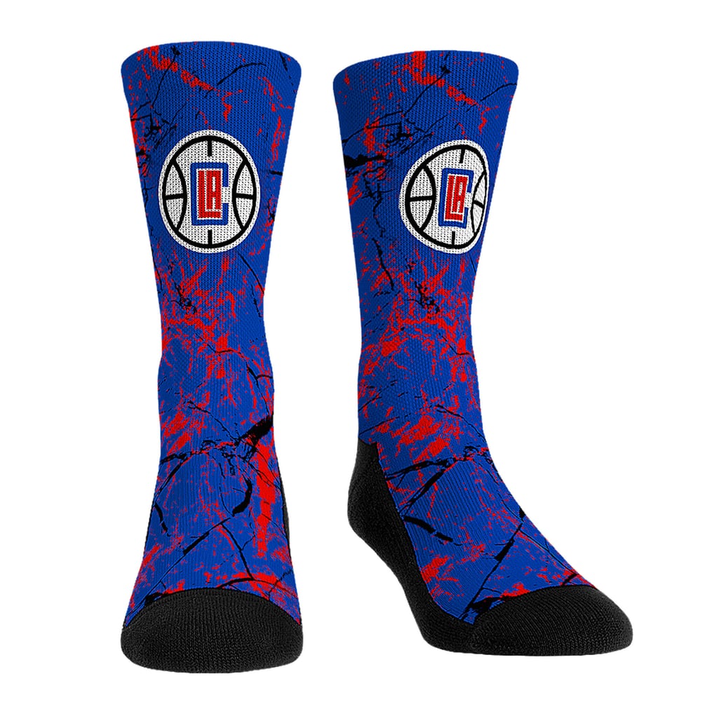 Rock Em Socks LA Clippers Unisex Three-Pack Crew Socks Set