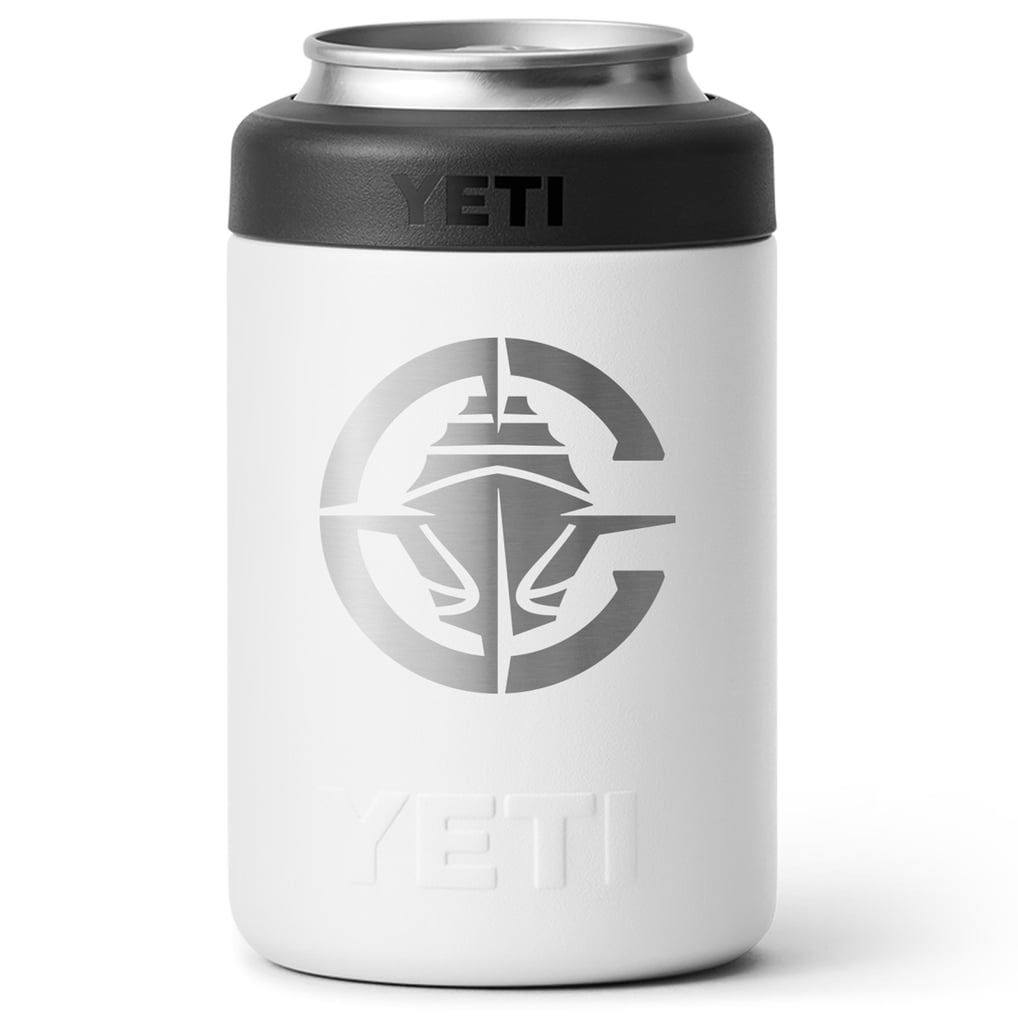 LA Clippers YETI 12oz. Rambler Colster Can Cooler - White