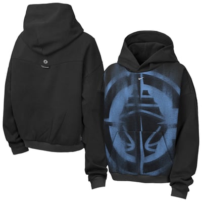  LA Clippers Nike Youth 2026/27 Standard Issue Practice Icon Fleece Pullover Hoodie - Black
