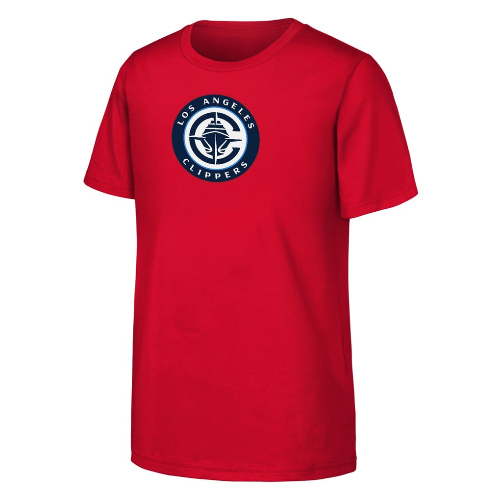 LA Clippers Outerstuff Youth Primary Logo T-Shirt - Red