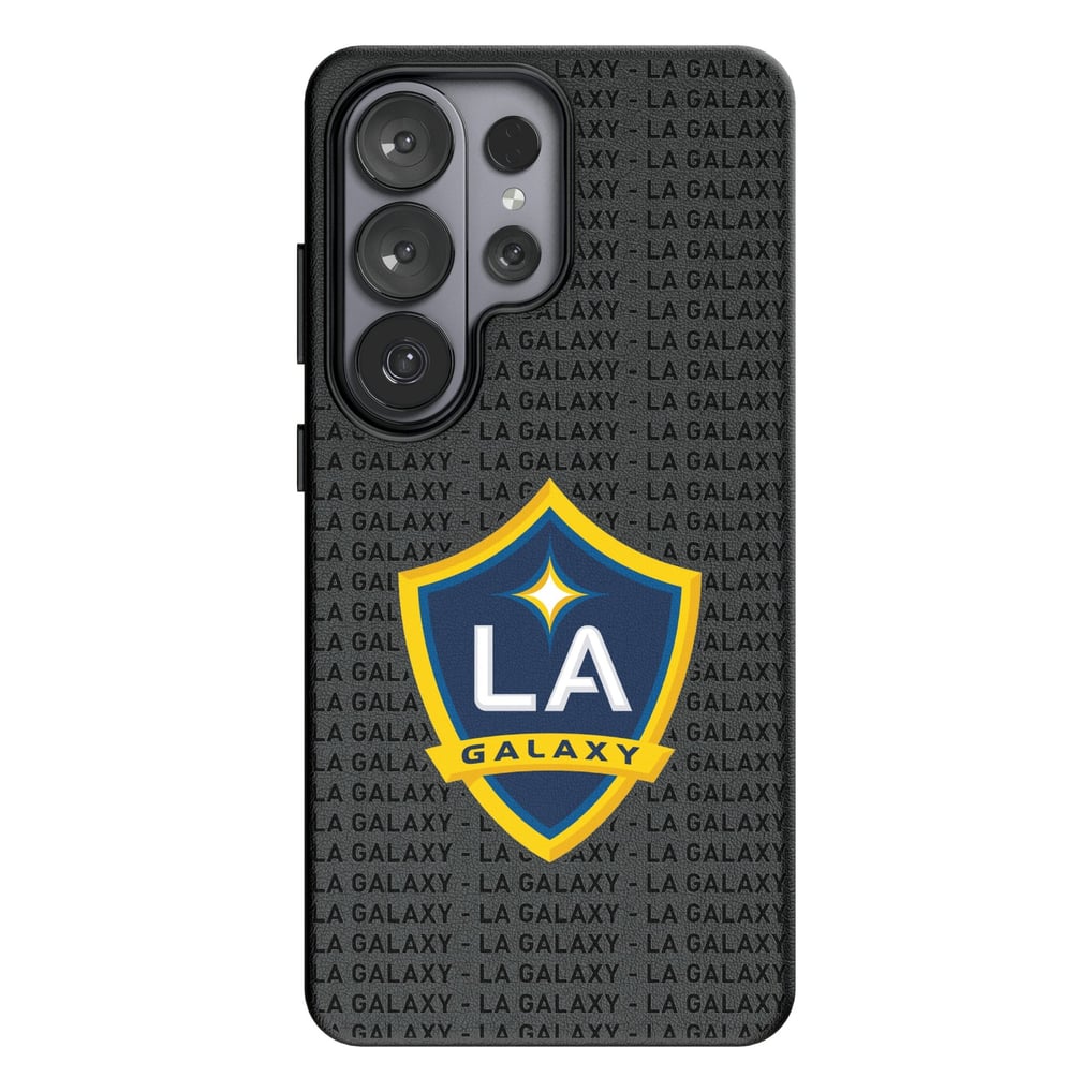  LA Galaxy Keyscaper Text Backdrop Magnetic Bump Case - Black