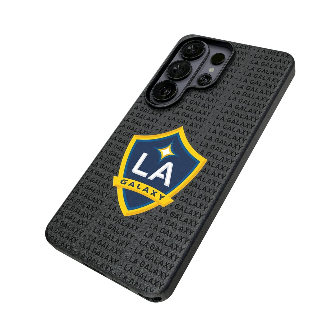  LA Galaxy Keyscaper Text Backdrop Magnetic Bump Case - Black