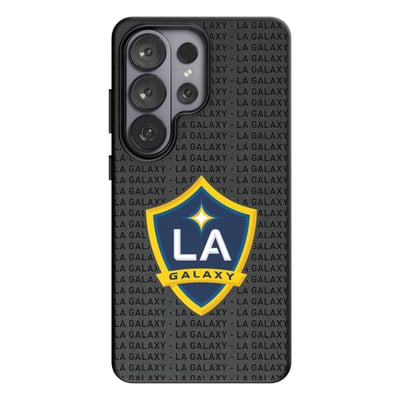  LA Galaxy Keyscaper Text Backdrop Magnetic Bump Case - Black