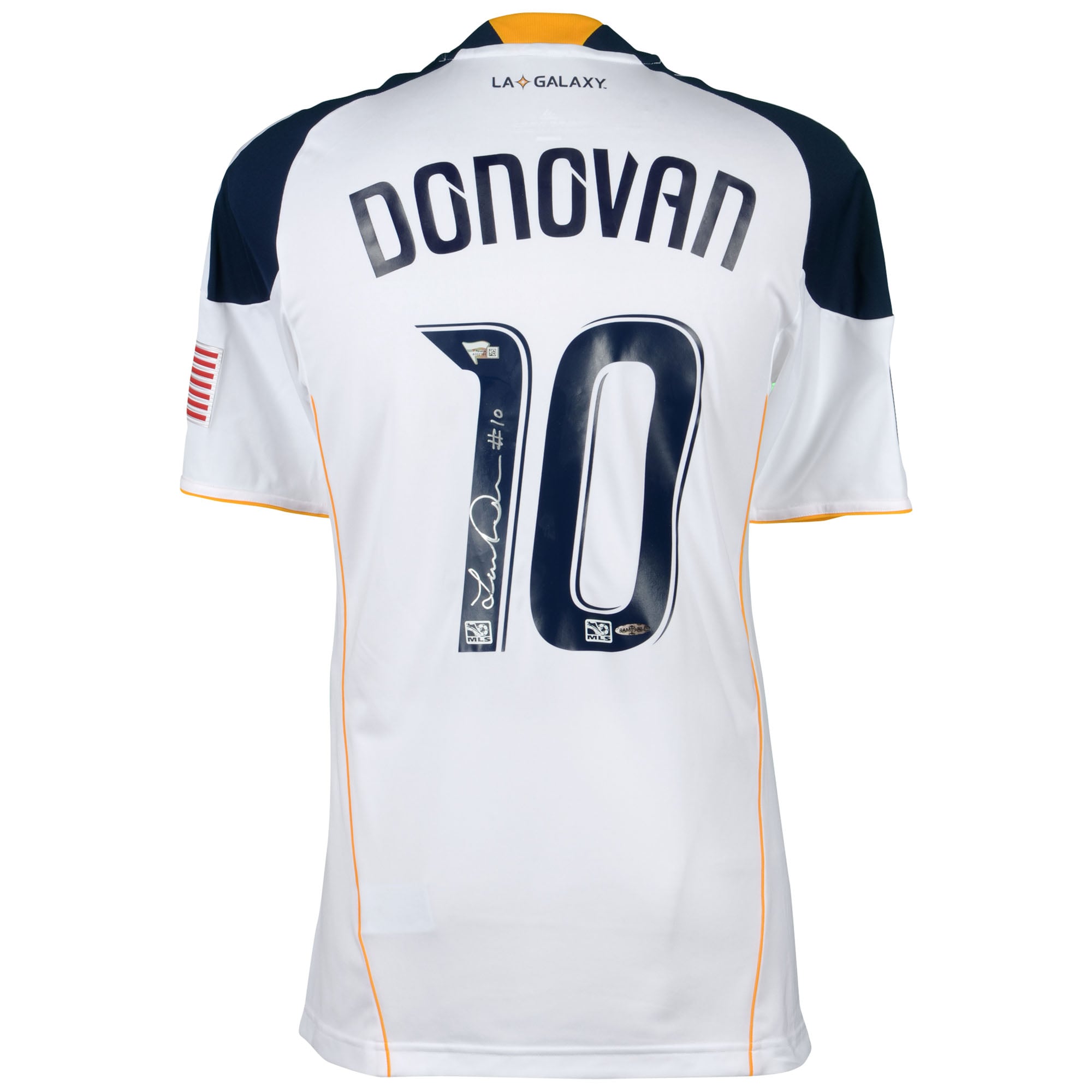 Landon Donovan LA Galaxy Autographed White Jersey - Upper Deck