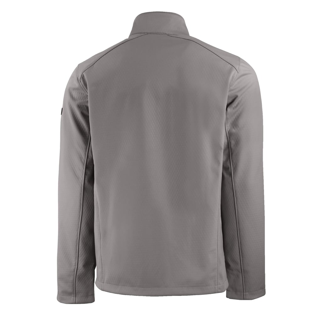  LA Galaxy Cutter & Buck Evoke Eco Softshell Recycled Full-Zip Jacket - Gray