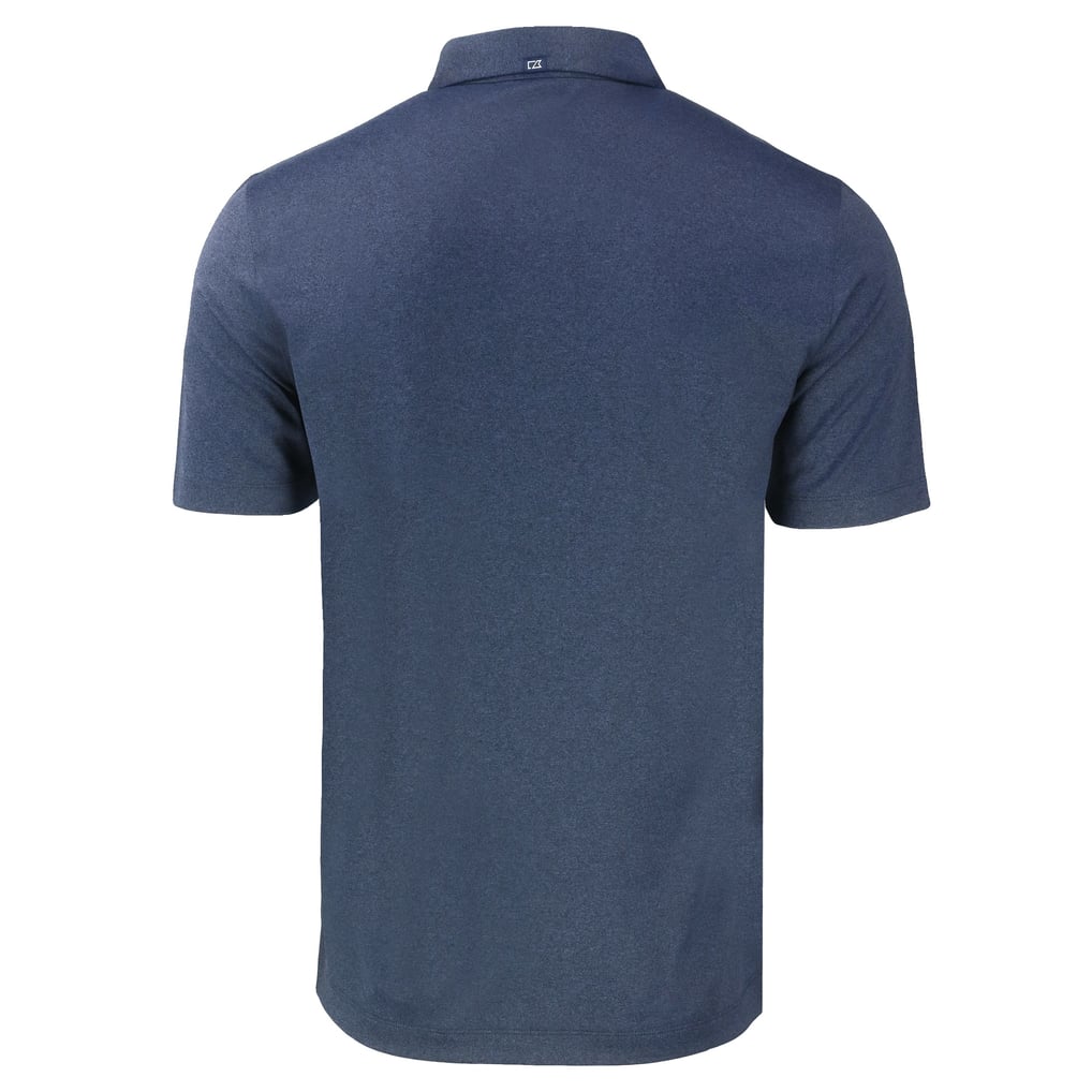 LA Galaxy Cutter & Buck Forge Eco Stretch Recycled Polo - Heather Navy