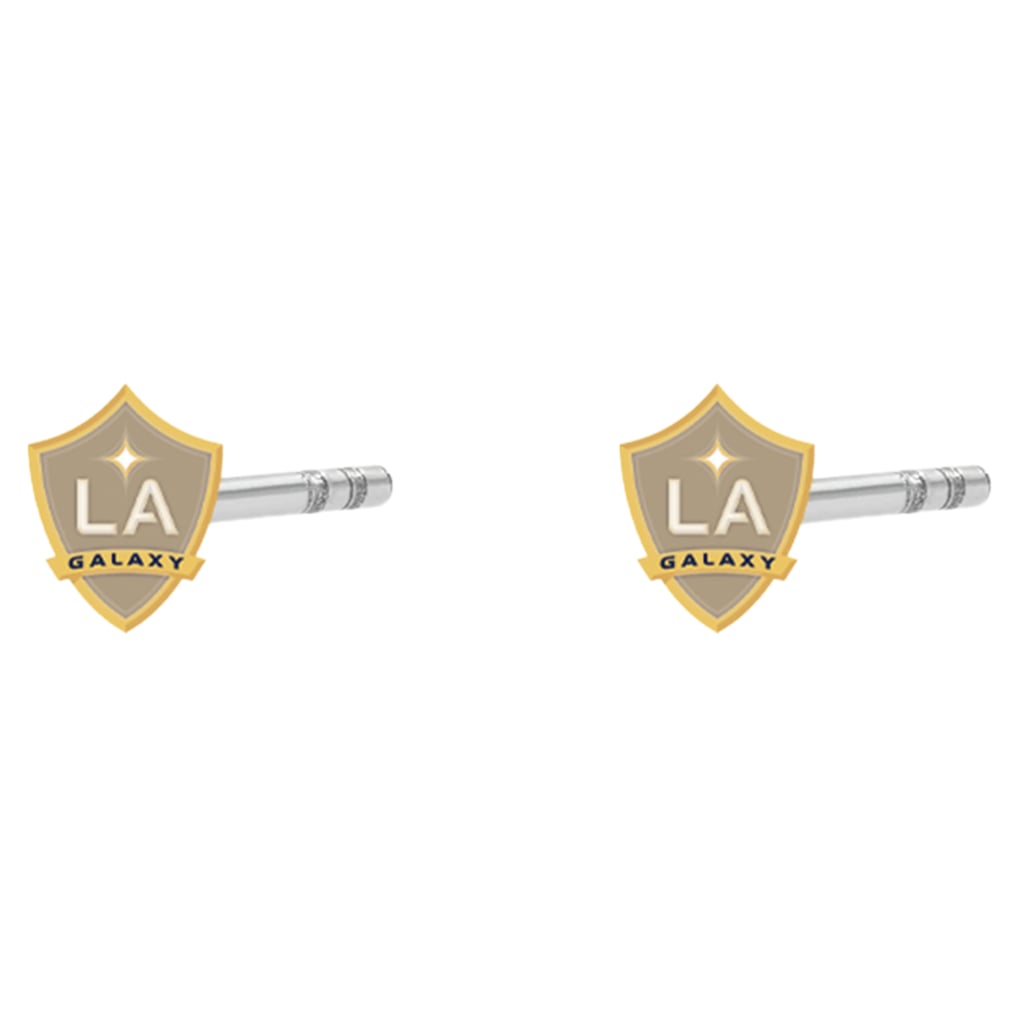 LA Galaxy LUV AJ Women's Logo Studs - Gold