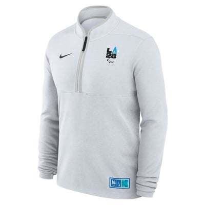 Nike LA28 Paralympics Superbloom Collection Dri-FIT Victory Quarter-Zip - White