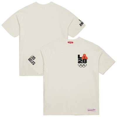 LA28 x NBA All-Star Game Mitchell & Ness Women's T-Shirt - Cream
