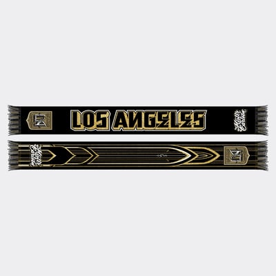 LAFC x Mister Cartoon Metallic Scarf - Black
