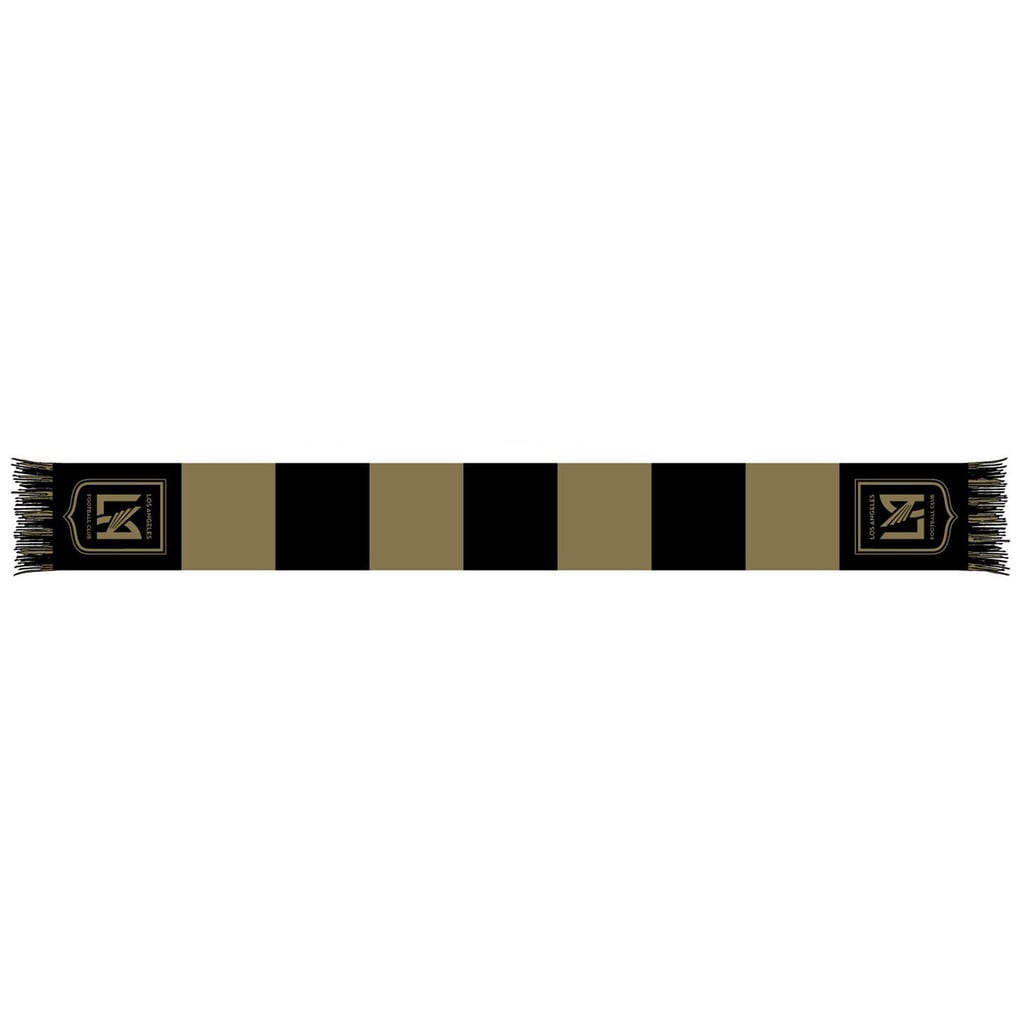 LAFC Team Bar Knit Scarf - Black/Gold