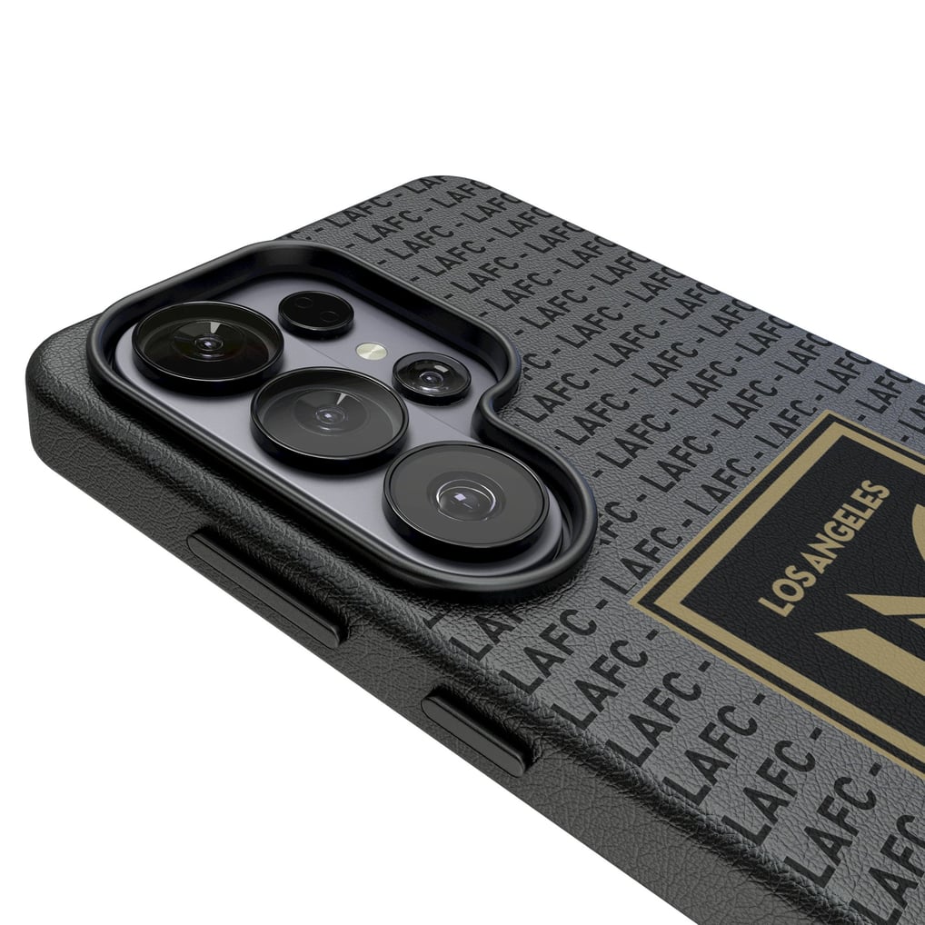  LAFC Keyscaper Text Backdrop Magnetic Bump Case - Black