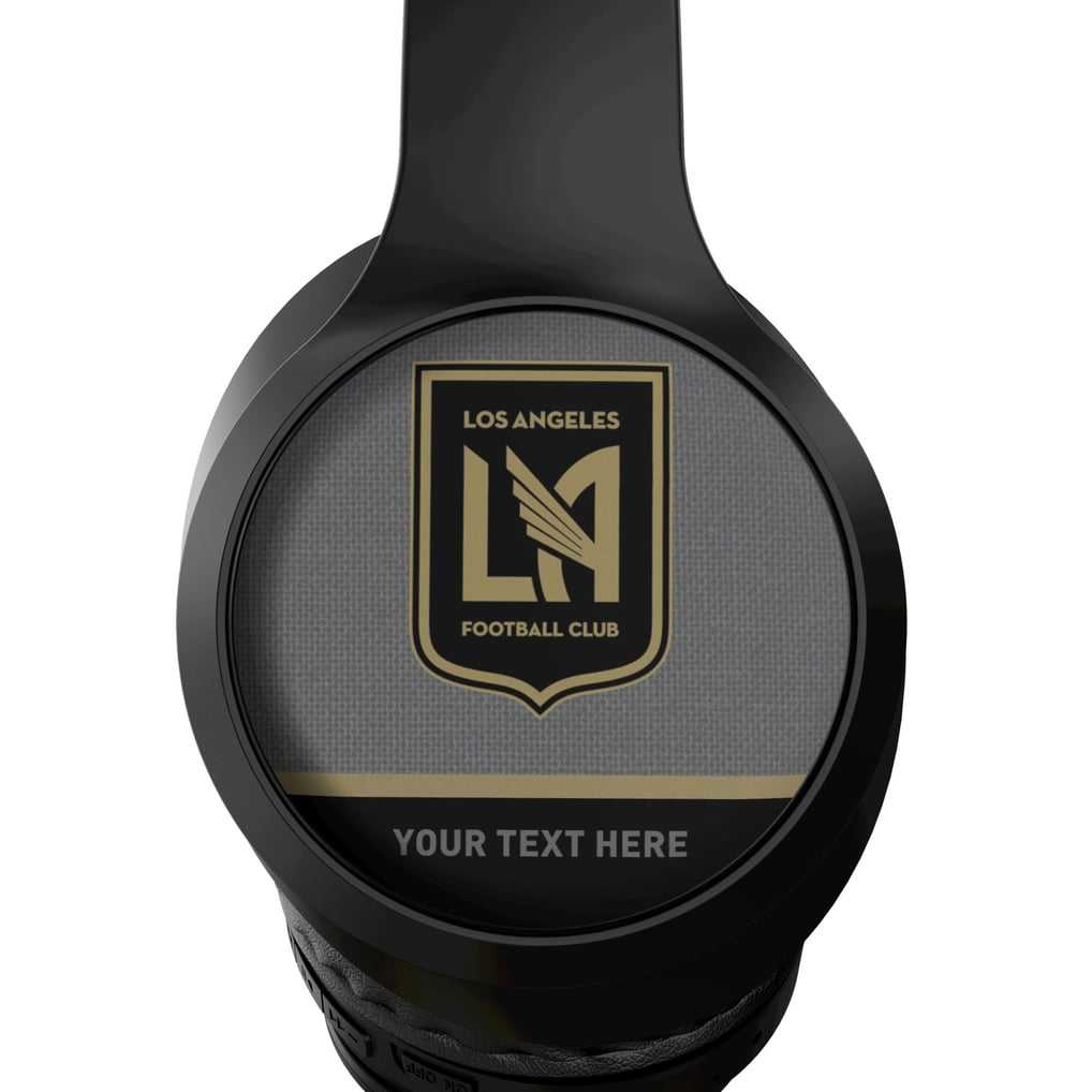 LAFC Keyscaper Personalized Solid Wireless Bluetooth Headphones With Case