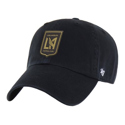  LAFC '47 Clean-Up Adjustable Hat - Black