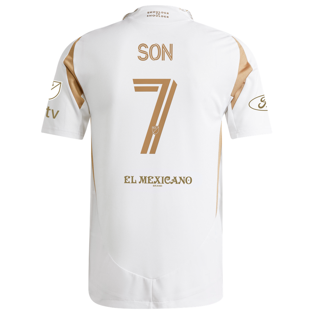 Son Heung-Min LAFC adidas 2025 Secondary Authentic Player Jersey - White