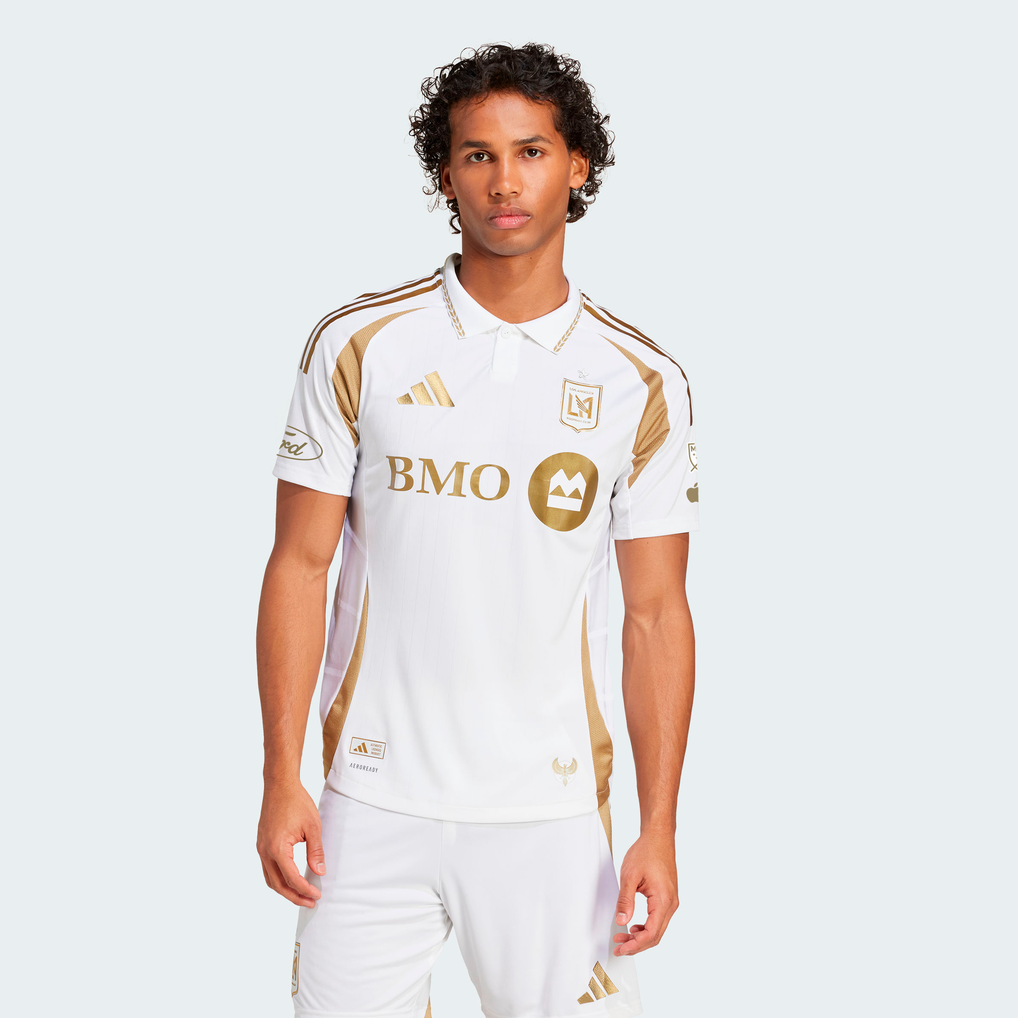 LAFC adidas 2025 Secondary Authentic Jersey - White