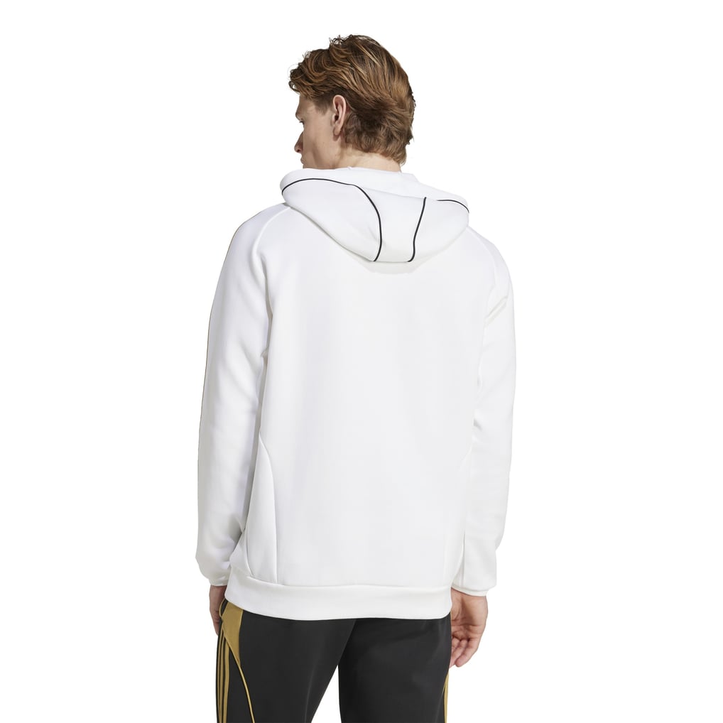 LAFC adidas 2025 Travel Pullover Hoodie - White