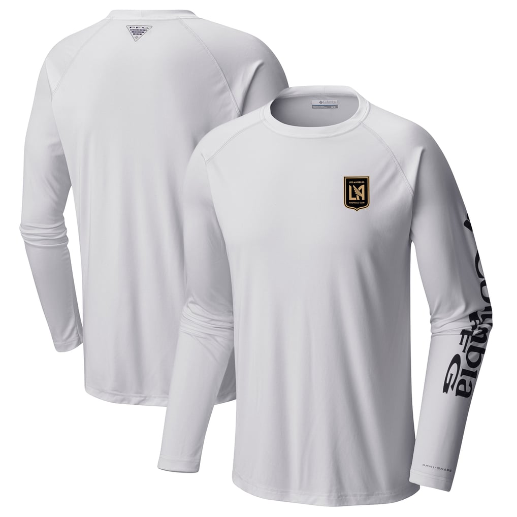 LAFC Columbia Terminal Tackle Long Sleeve T-Shirt - White