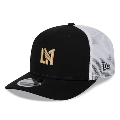 LAFC New Era 9SEVENTY Adjustable Trucker Hat - Black