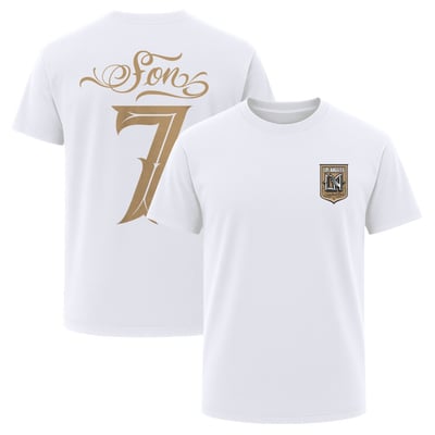Son Heung-Min LAFC x Mister Cartoon Heavyweight T-Shirt - White