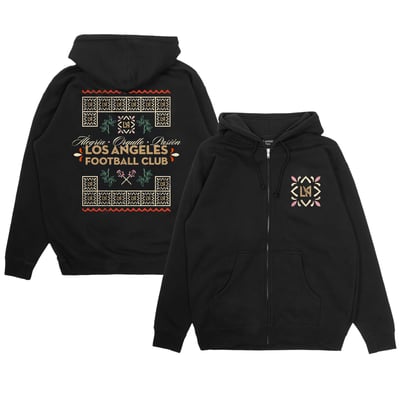 LAFC Sworn to Us Noche Full-Zip Hoodie - Black