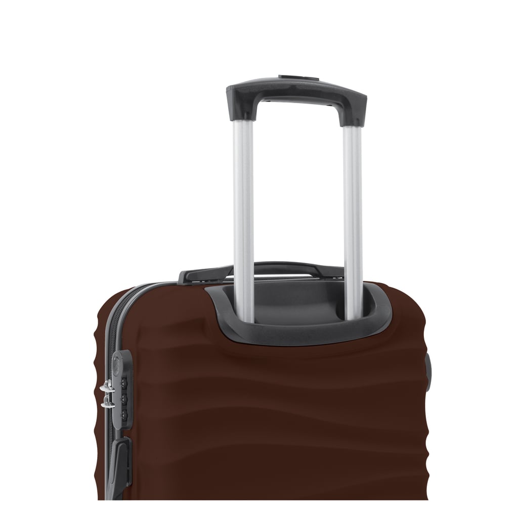 MOJO LAFC Brown Carry-On Hardcase Spinner Luggage

