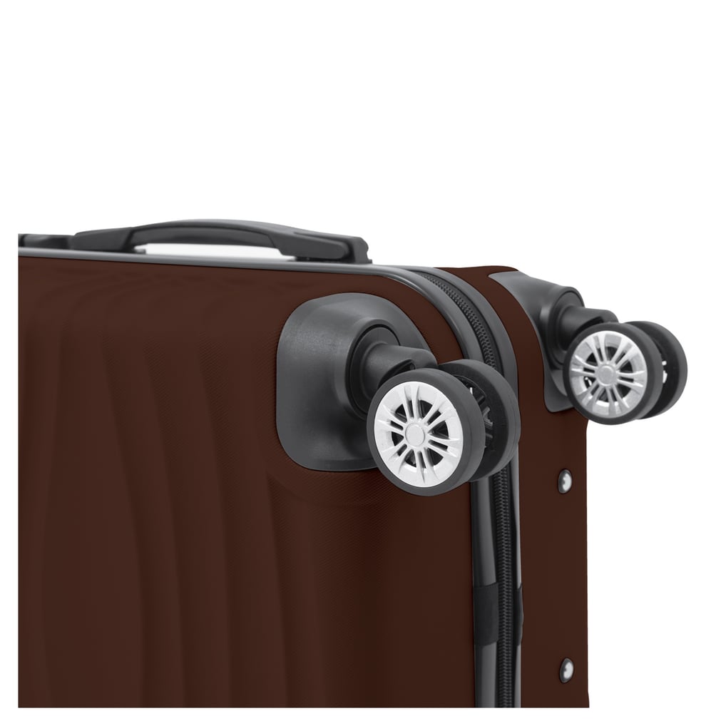 MOJO LAFC Brown Carry-On Hardcase Spinner Luggage
