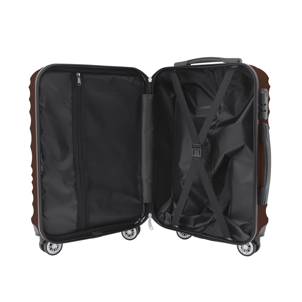 MOJO LAFC Brown Carry-On Hardcase Spinner Luggage
