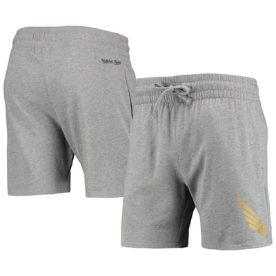 LAFC Mitchell & Ness Women's Logo Shorts - Heathered Gray