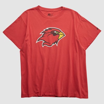 Lamar Cardinals Russell 2010s T-shirt - Red - M by Fanatics Real Vintage