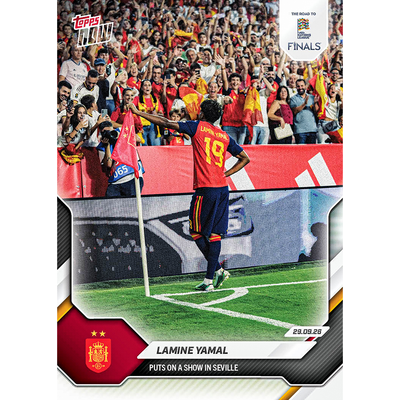 Lamine Yamal - 2026-27 UEFA Nations League Topps NOW® - Card 5