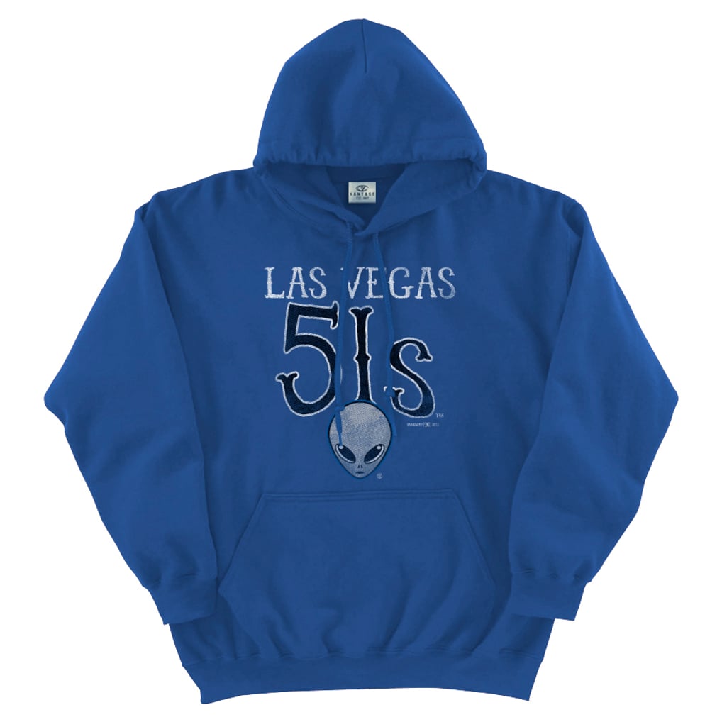 Las Vegas 51s Royal Blue Call Up Hooded Sweatshirt