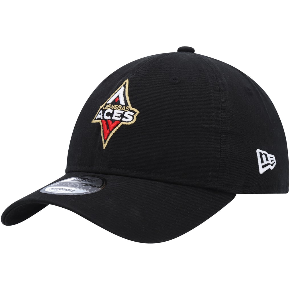 Las Vegas Aces New Era Core Logo 9TWENTY Adjustable Hat - Black