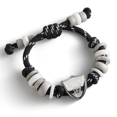  BaubleBar Las Vegas Raiders Paracord Bracelet
