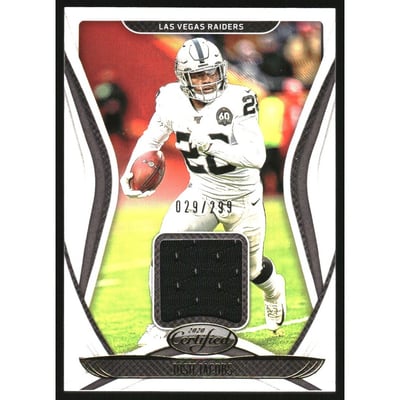 2020 Certified Materials #23 Josh Jacobs/299