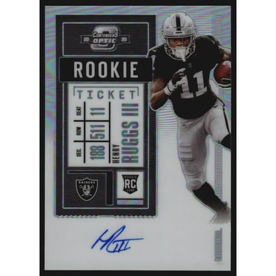 2020 Panini Contenders Optic Silver #105 Henry Ruggs III AU