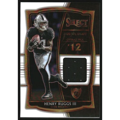 2020 Select Draft Selections Memorabilia Prizm White #5 Henry Ruggs III